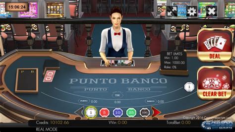 Slot Punto Banco 3d Dealer